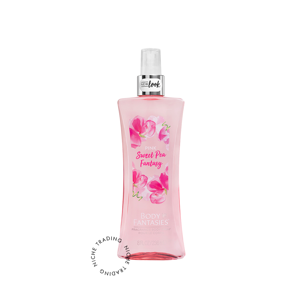 Body Fantasies Signature Pink Sweet Pea 236ml - Body Fantasies | Niche Trading Qatar