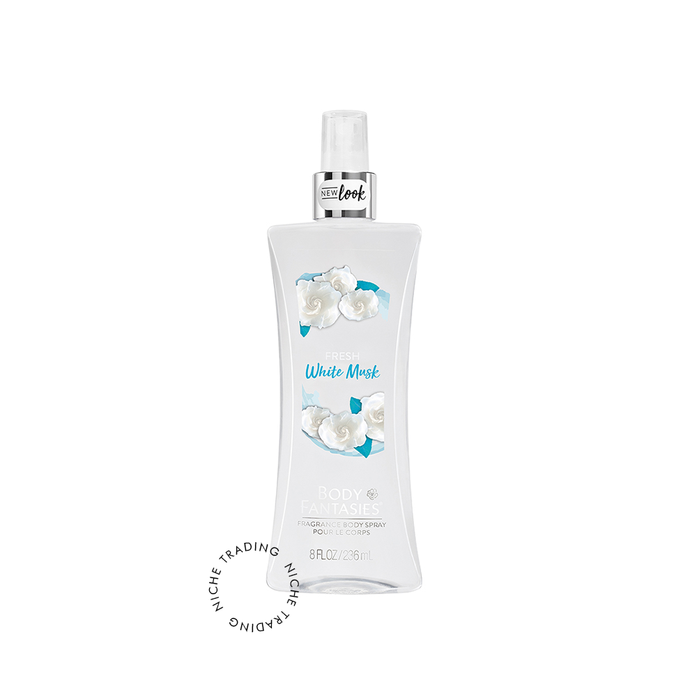 Body Fantasies Signature Fresh White Musk Body Spray 236ml