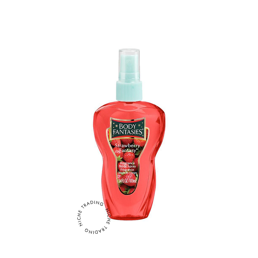 Body Fantasies Strawberry Body Spray 100ml