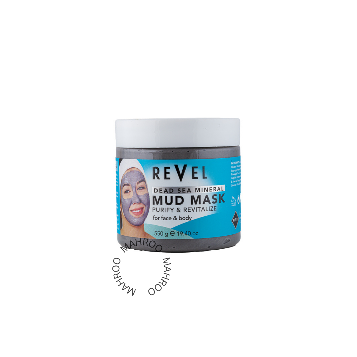 Revel Dead Sea Mineral Mud Mask 550gm