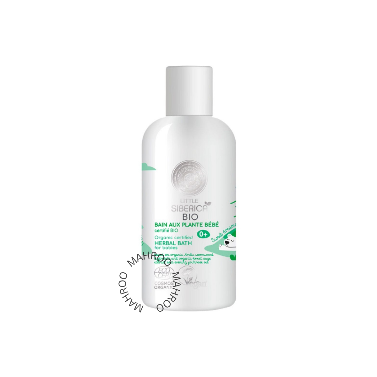 Little Siberica. Organic Certified Herbal Bath for Babies, 250ml