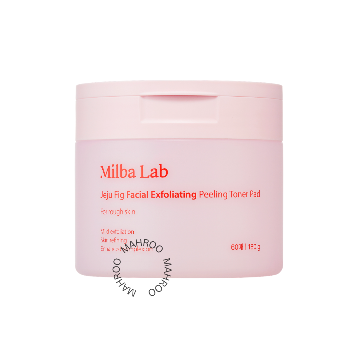 Milba Lab Jeju Fig Line_Facial Exfoliating Peeling Toner Pad 60 Sheet