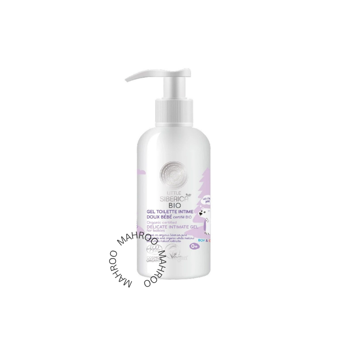 Little Siberica Organic Certified Delicate Intimate Gel for Babies