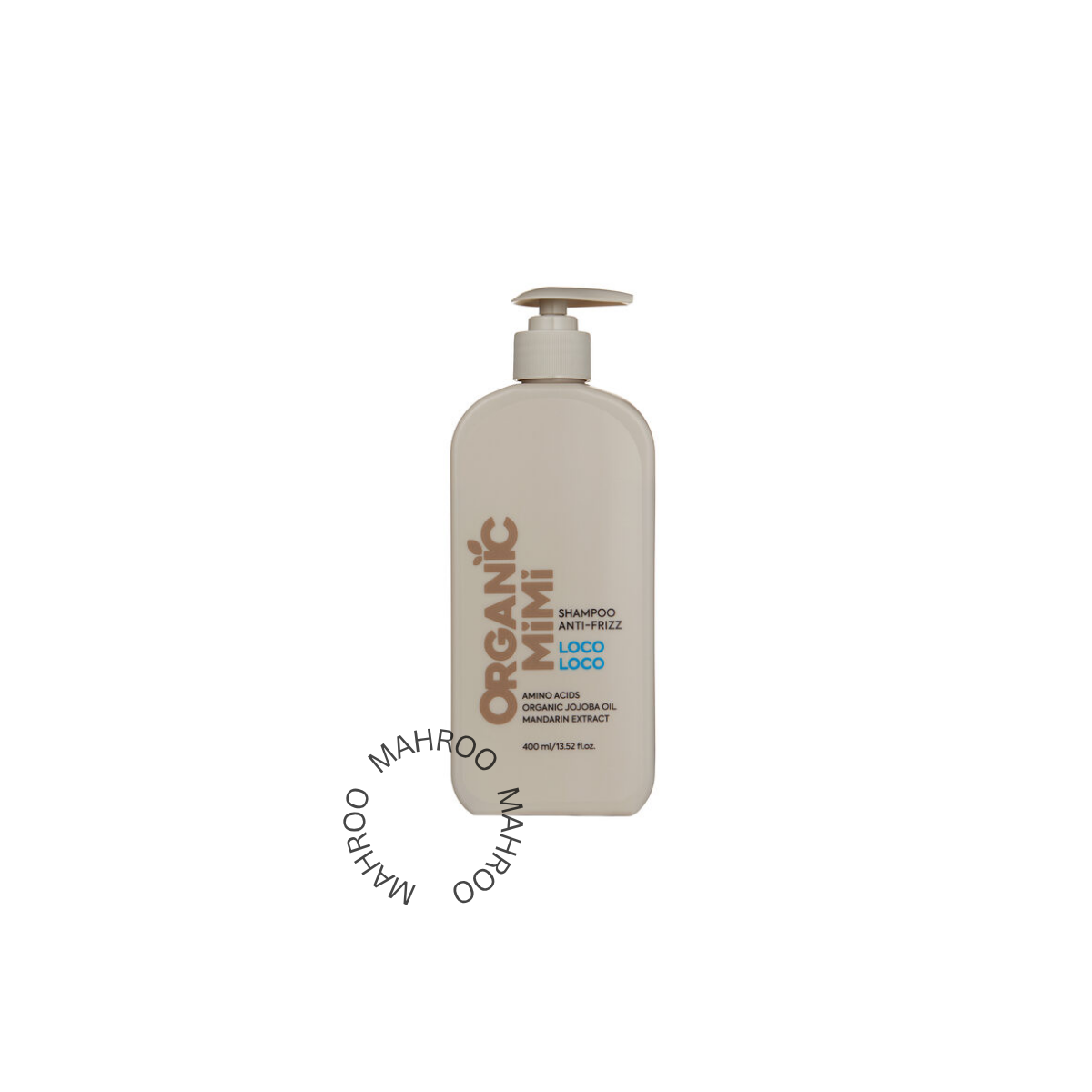 Organic MIMI Shampoo Anti-frizz Loco-Loco, 400ml