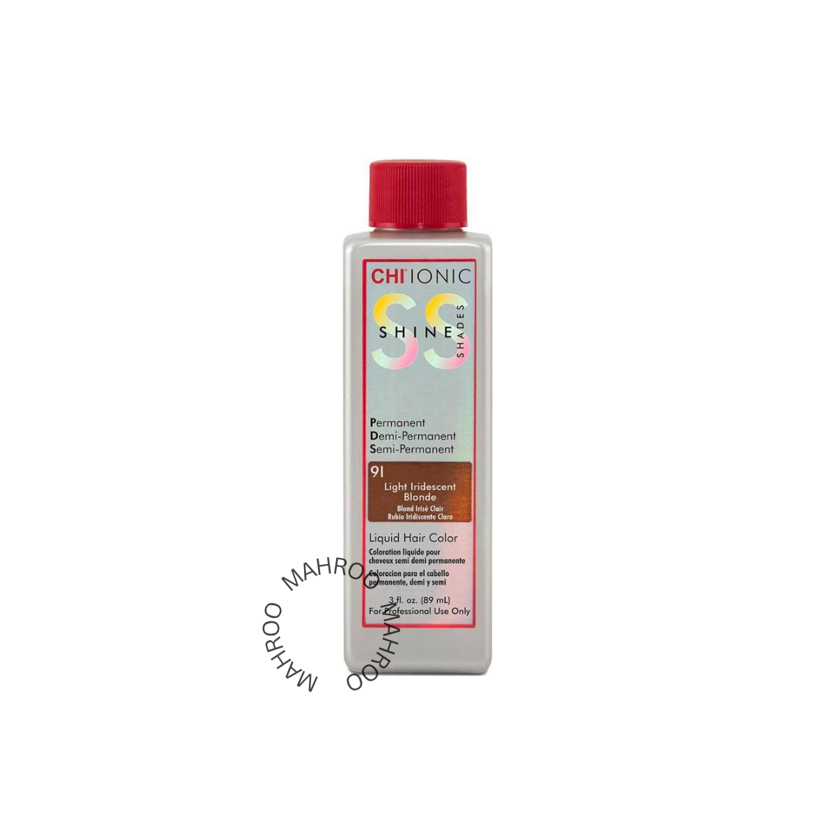 صبغة شعر CHI أيونية 9I- أشقر فاتح متلألئ 3 أونصة.