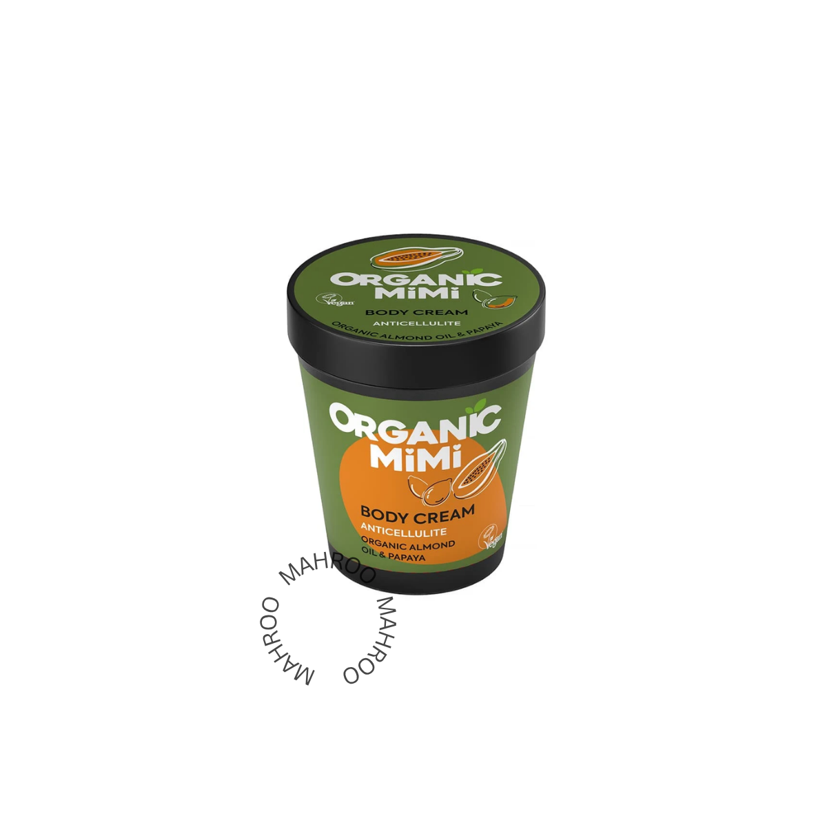 Body Cream Anti-Cellulite Almond & Papaya, 20