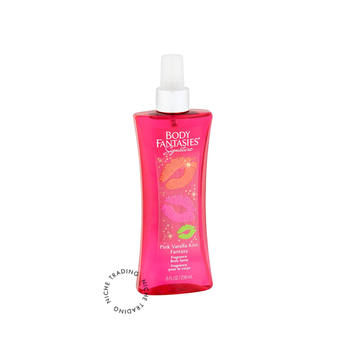 Body Fantasies Signature Pink Vanilla Kiss Body Spray 236ml