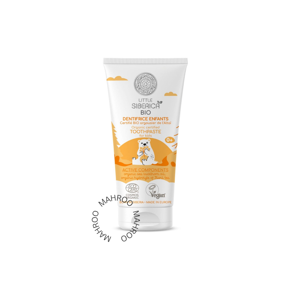 Little Siberica. Organic Certified Toothpaste for Kids ｫAltai