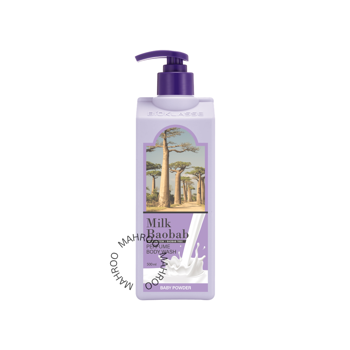 Milk Baobab Perfume Body Wash Baby Powder 500ml
