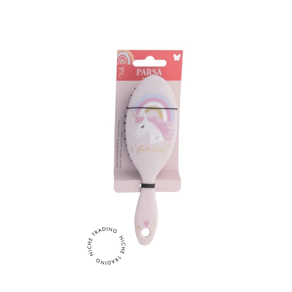 Hairbrush unicorn and rainbow
