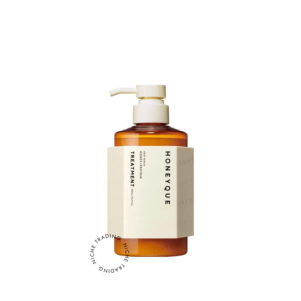 Honeyque Deep Repair Hair Mask – Aqua Blossom Honey Fragrance | 450ml
