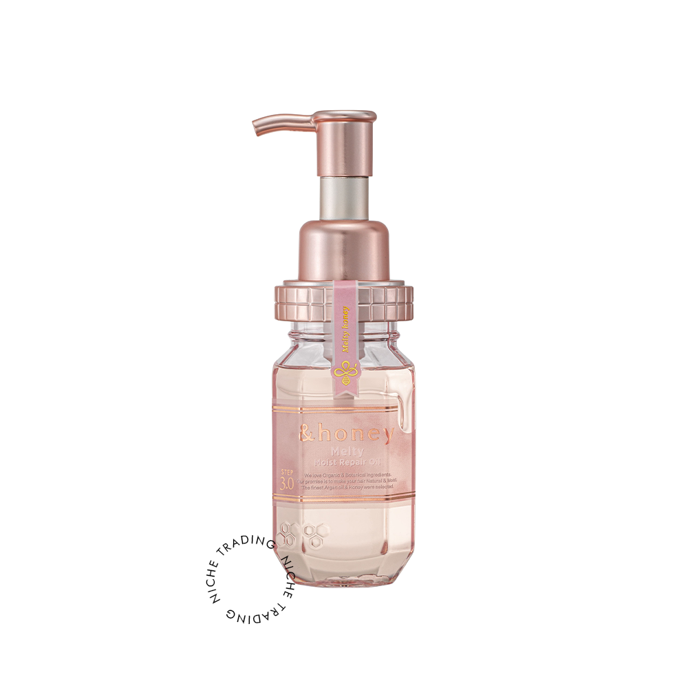 ＆HOENY Hair Oil 3.0 Melty Moist Repair 100ml - &Honey | Niche Trading Qatar