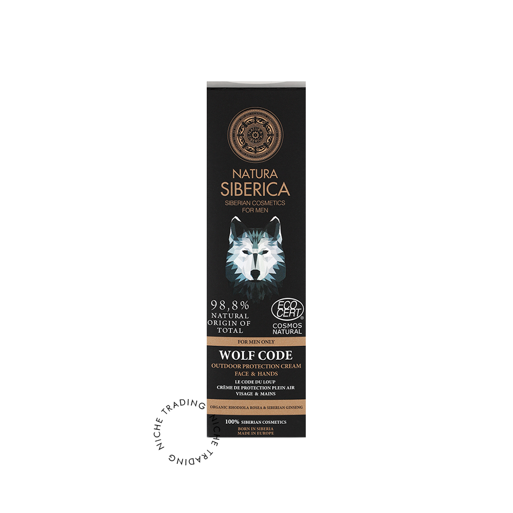 NS Men Outdoor protection cream Face & Hands Wolf Code, 80ml