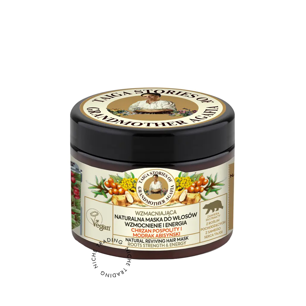 Taiga stories. Natural hair mask Armoracia & Mustard, 300ml