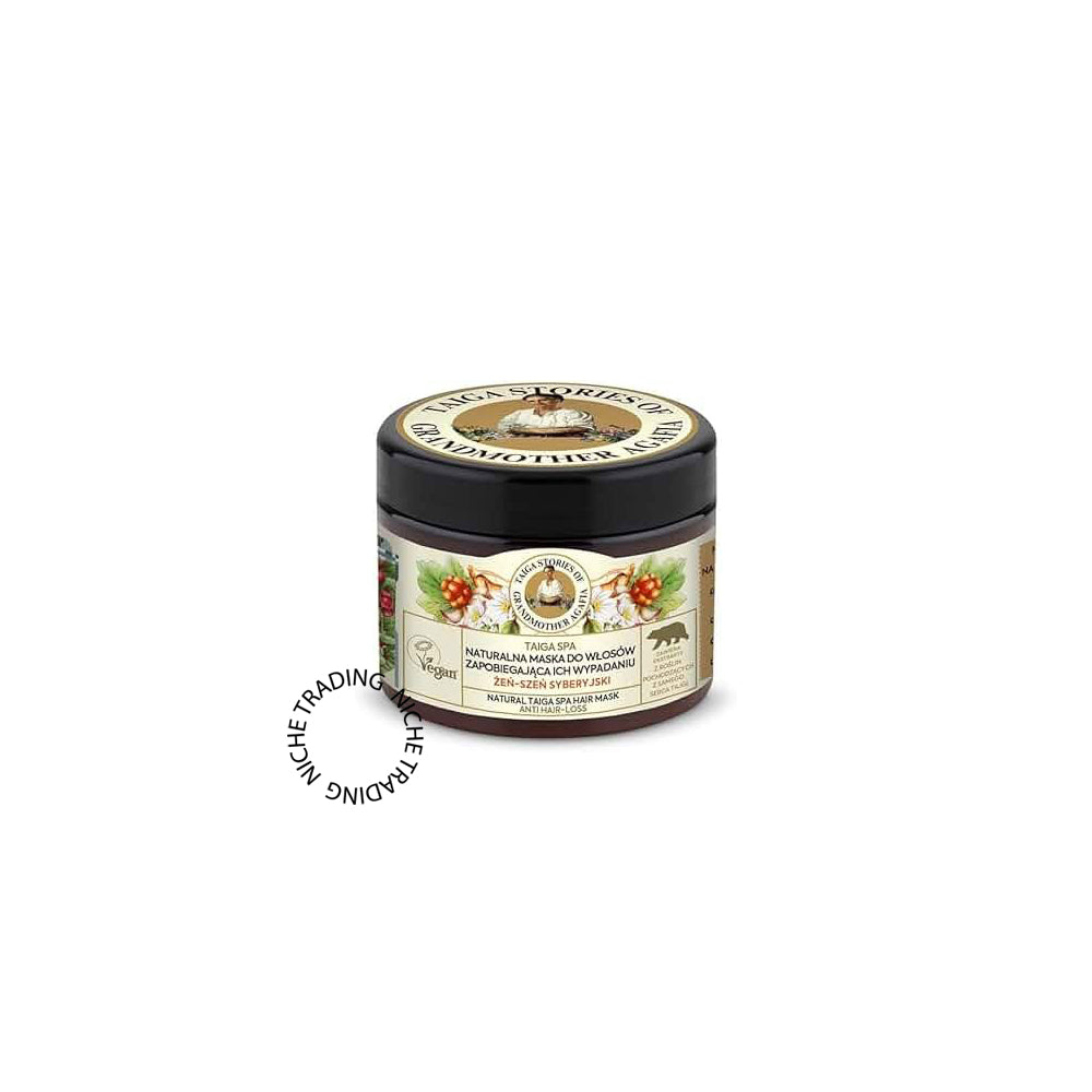 Taiga stories. Natural hair mask Siberian ginseng, 300ml