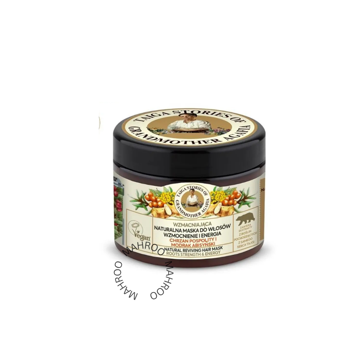 Taiga Stories. Natural Hair Mask Siberian Ginseng, 300ml