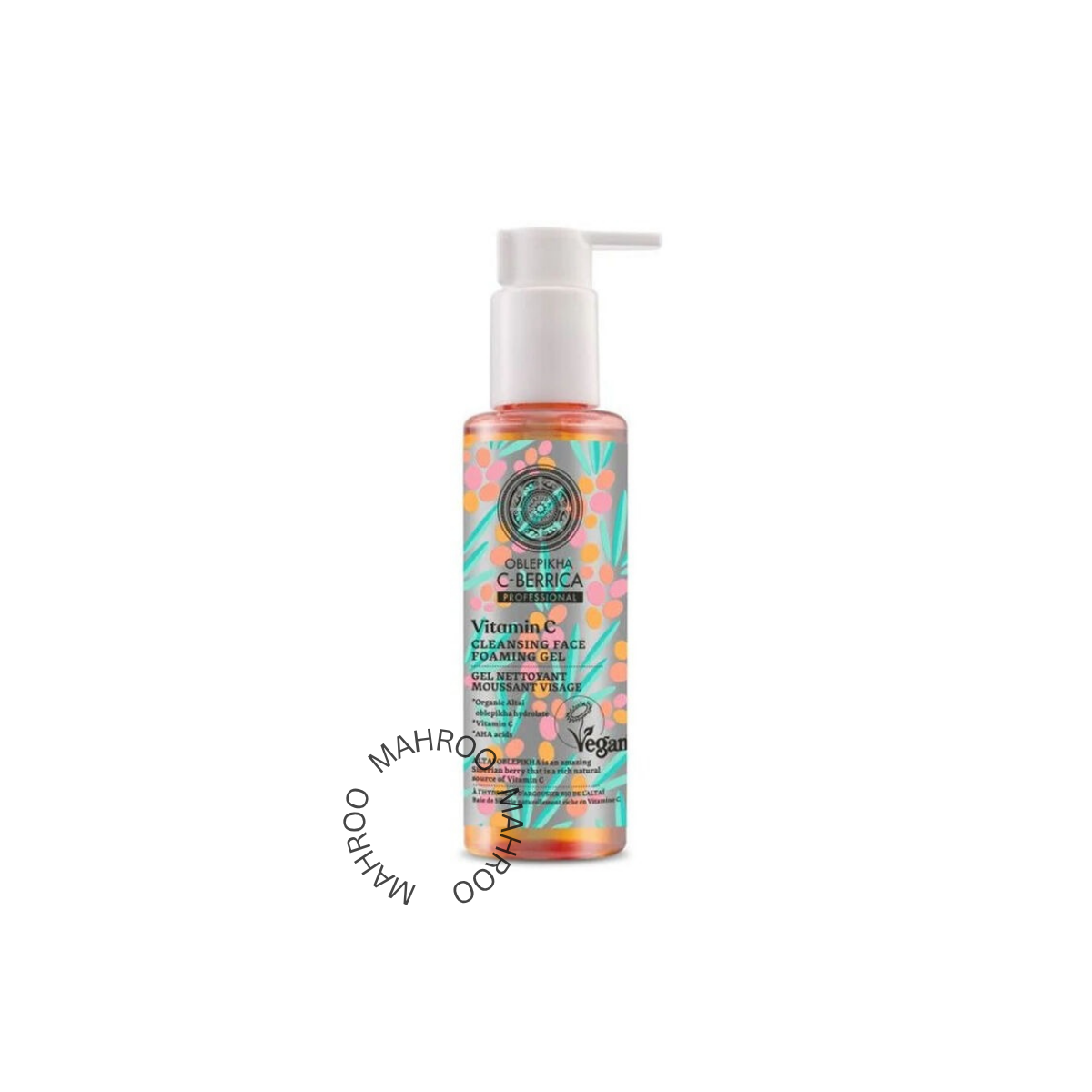 Oblepikha C-Berrica. Cleansing Face Foaming Gel, 145ml
