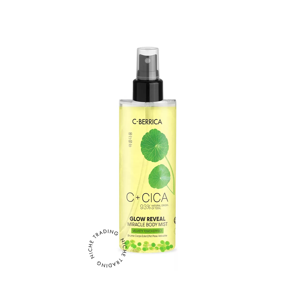 Natura Siberica CICA C-BERRICA Spray miraculos de corp Efect de atingere de catifea Glow Reveal 200ml
