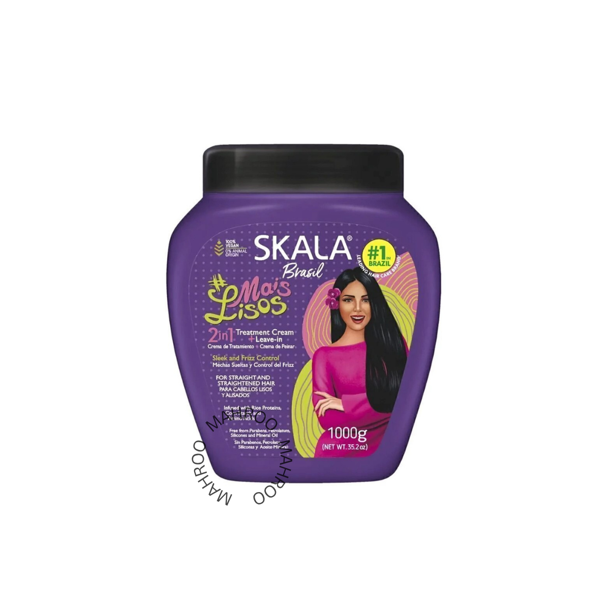 SKALA LISO DESMAIADO ULTRA STRAIGHT HAIR TREATMENT CONDITIONING CREAM 1000G