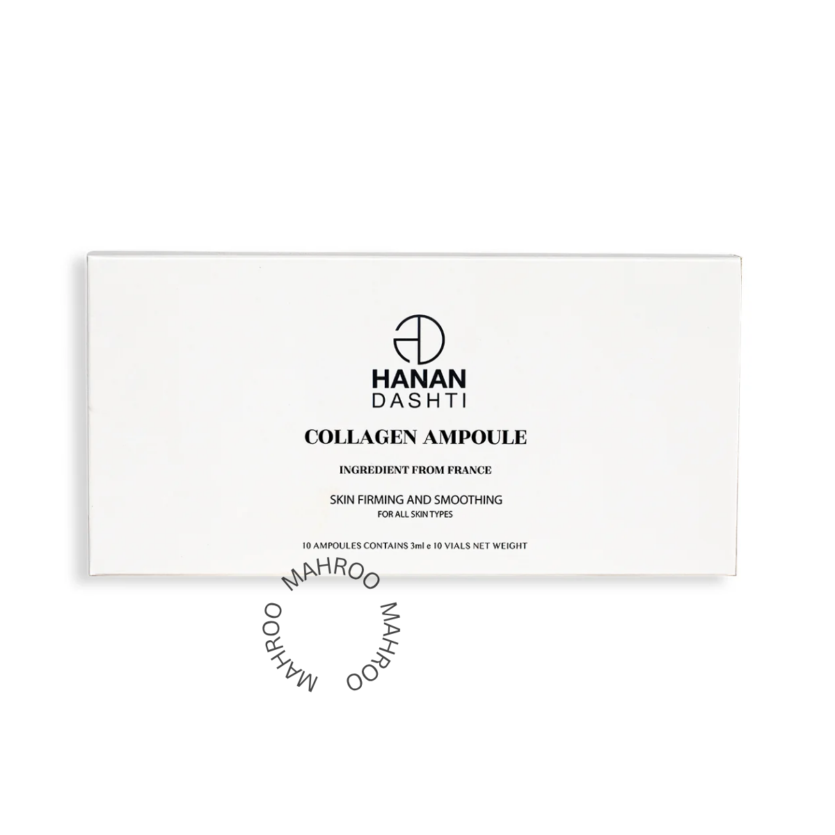 Hanan Dashti Collagen Ampoule Ingredient From France Skin Firming And Smoothing For All Skine Types 3ML