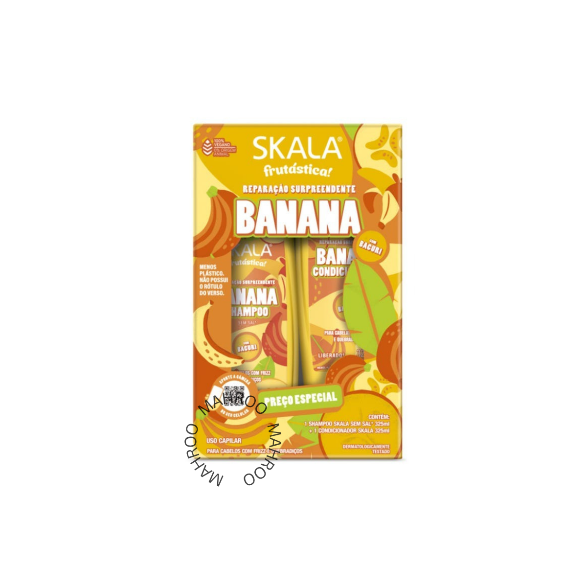 SKALA - BANANA SHAMPOO + CONDITIONER 35 ML