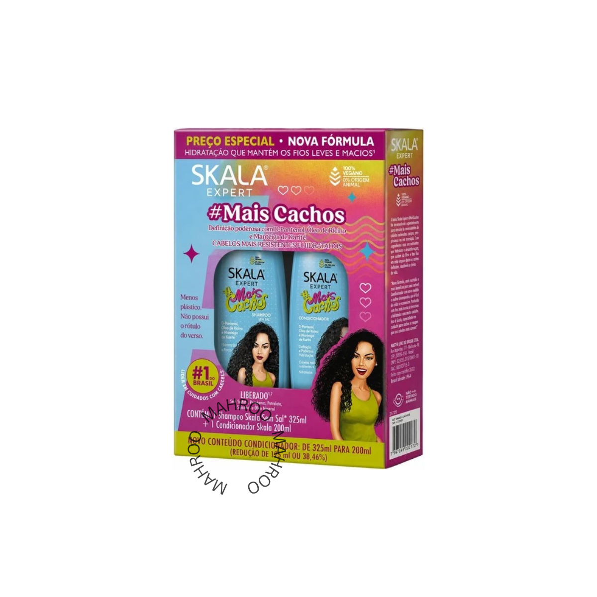 SKALA - MAIS CACHOS SHAMPOO + CONDITIONER 325 ML