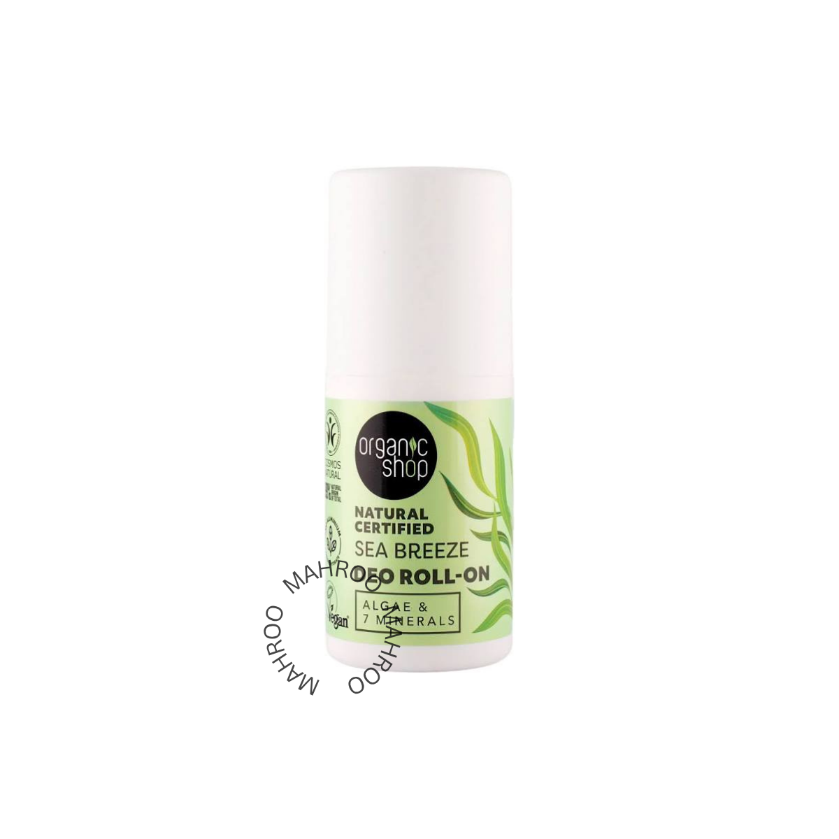 OS Natural Certified Sea Breeze Deo Roll-On. Algae & 7 Minerals, 50ml