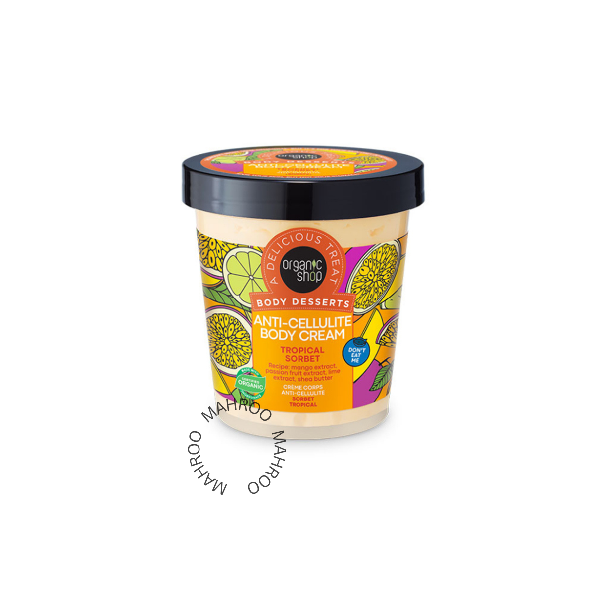 Organic Shop Body Desserts Anti-Cellulite Body Cream Tropical Sorbet