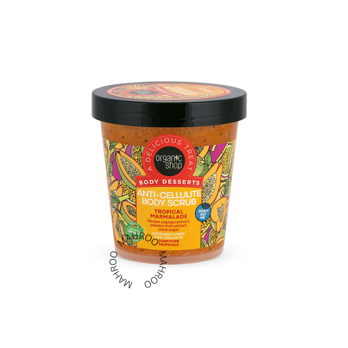 Organic Shop Body Desserts Anti-Cellulite Body Scrub Tropical
