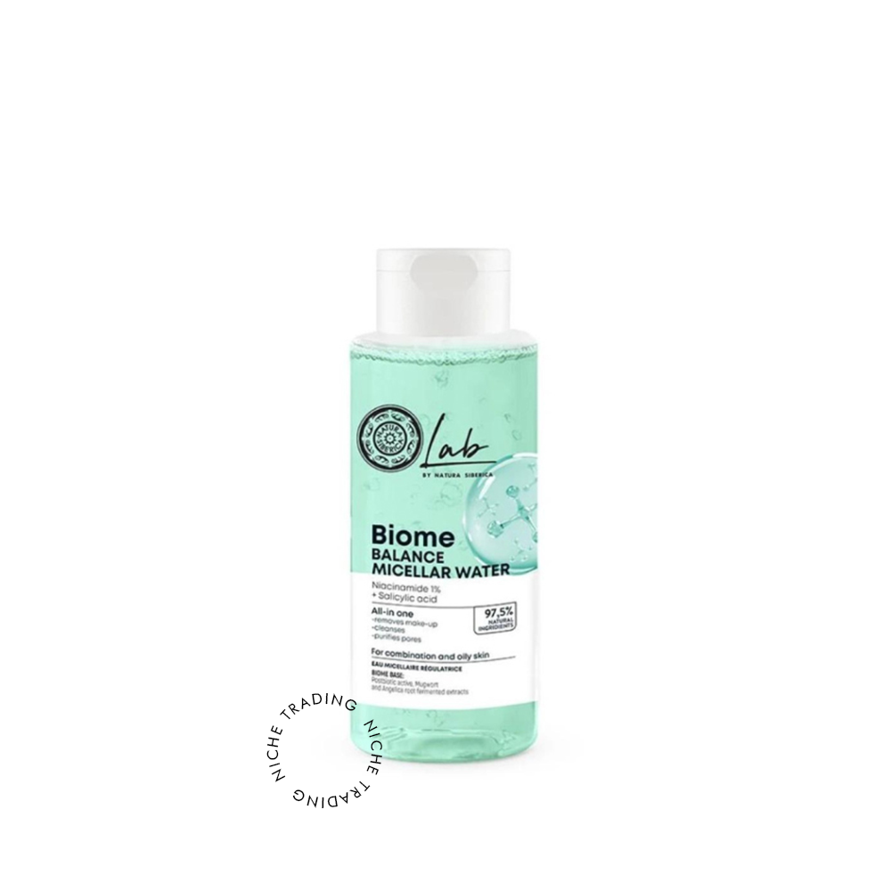 Lab by NS. Biome. Balance Micellar Face Water, 400ml - Natura Siberica | Niche Trading Qatar