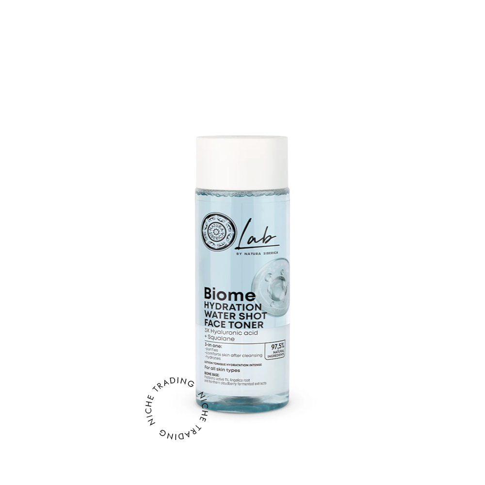 Lab by NS. Biome. Hydration Water Shot Face Toner, 200ml - Natura Siberica | Niche Trading Qatar