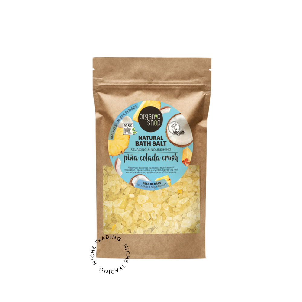 Os Pina Colada Crush. Natural Bath Salt, 500g - Organic Shop | Niche Trading Qatar