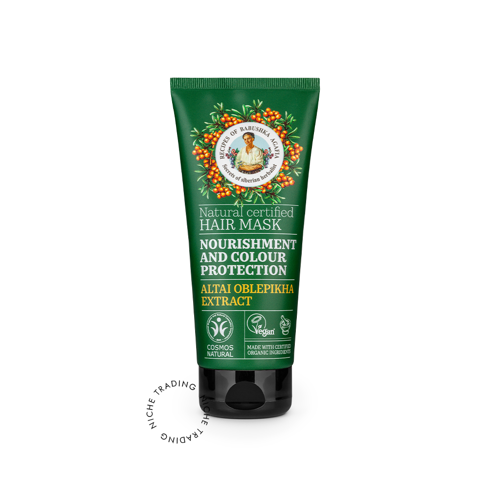 Mask Nourishment and Colour Protection 200ml - Natura Siberica | Niche Trading Qatar