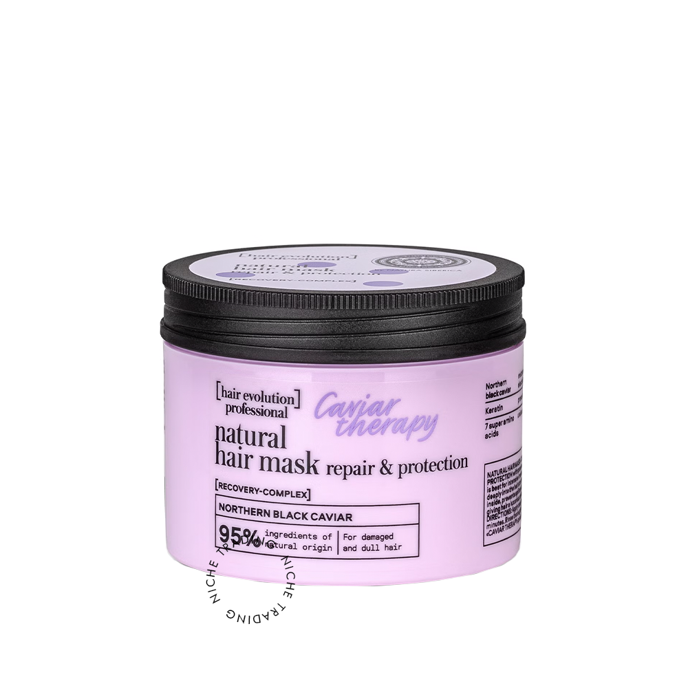 NS. Hair Evolution. Natural Hair Mask "Caviar Therapy" Repair & Protection, 150ml