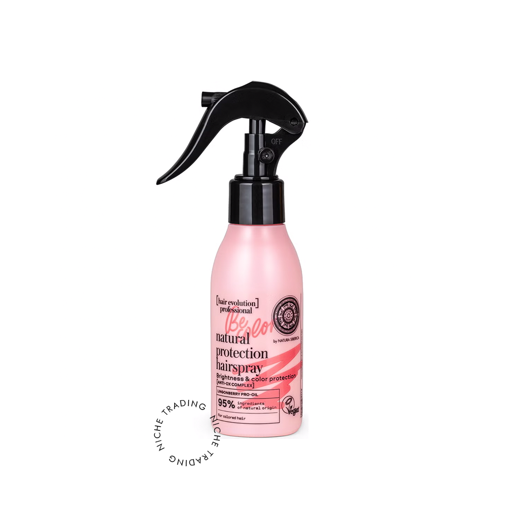 NS Hair Evolution Natural Protection Hairspray "Be-Color" Brightness & Color Protection, 115ml