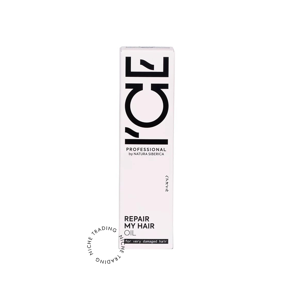 Ice by Natura Siberica. Repair My Hair Oil, 50ml - Ice | Niche Trading Qatar