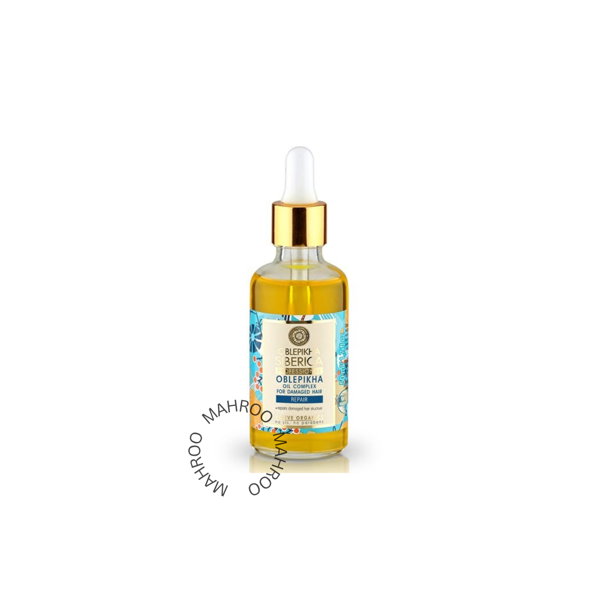 Oil Complex for Damaged Hair with Organic Oblepikha Hydrolate, 50ml