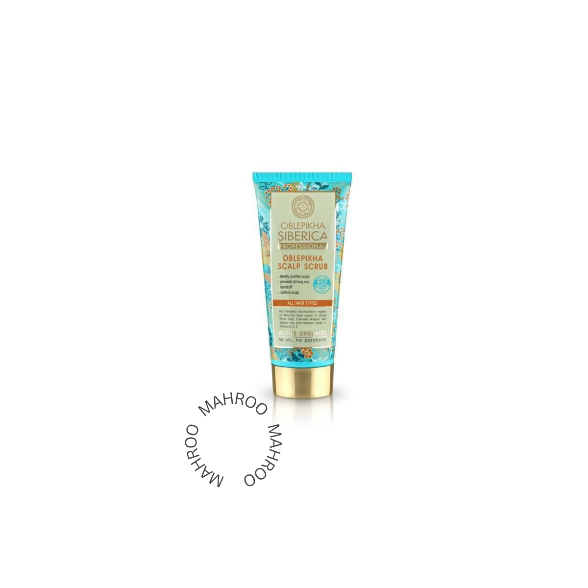 Scalp Scrub with Organic Oblepikha Hydrolate, 200ml