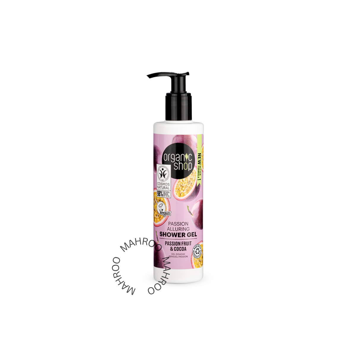 OS Passion Alluring Shower Gel Passion Fruit and Cocoa, 280ml