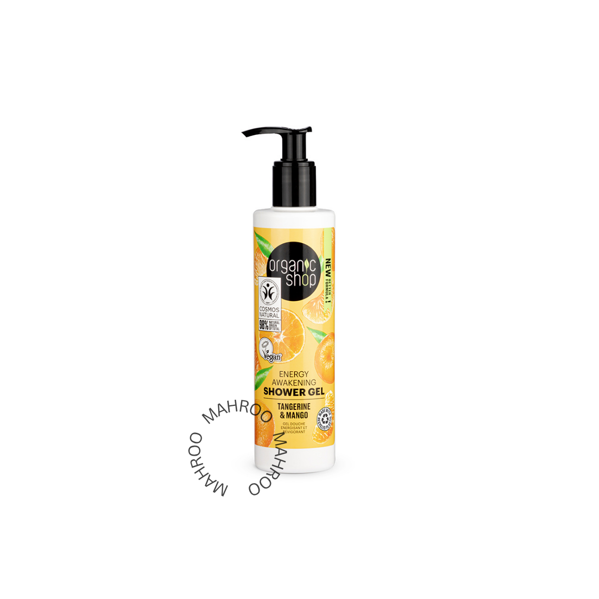 OS Energy Awakening Shower Gel Tangerine and Mango, 280ml