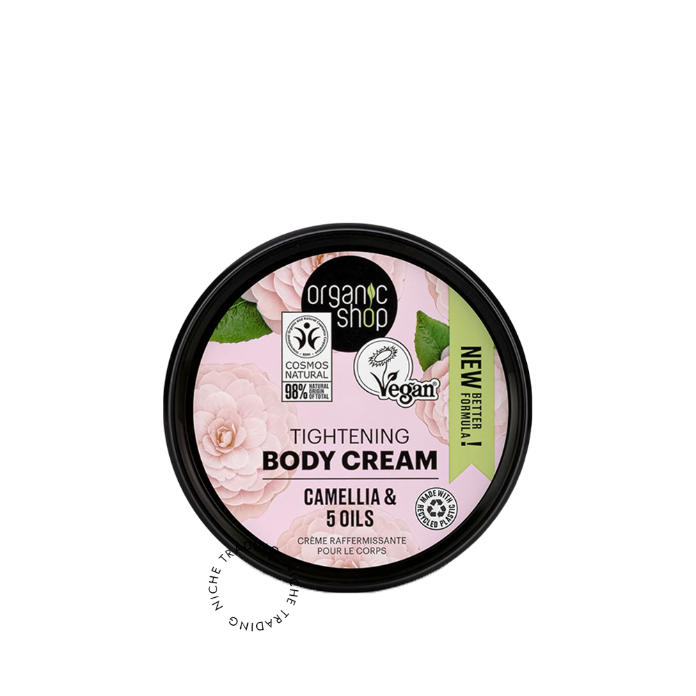 OS Tightening Body Cream Camellia, 250ml - Organic Shop | Niche Trading Qatar