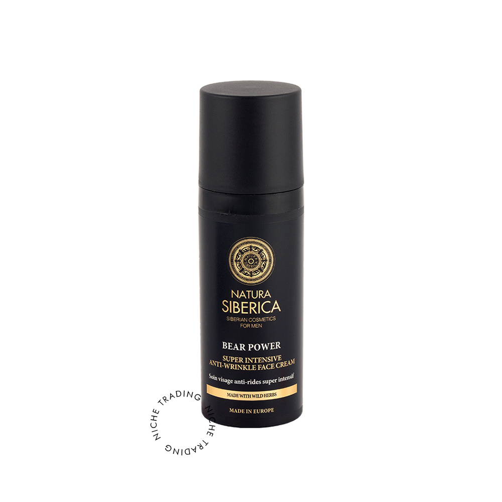 NS Men Super Intensive Anti-Wrinkle Face Cream Bear Power, 50ml