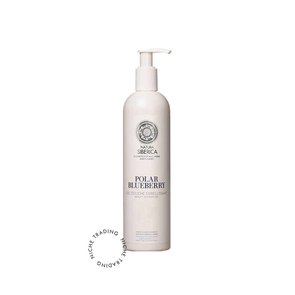 NS Copenhagen Beauty Shower Gel Polar Blueberry, 400ml - Natura Siberica | Niche Trading Qatar