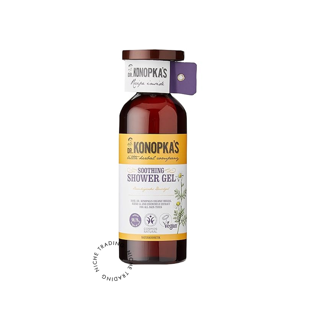 Shower Gel Soothing, 500ml - Dr. Konokpa | Niche Trading Qatar