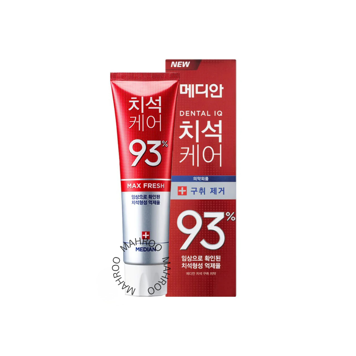 Median Tartar Toothpaste Bad Breath 120g x 3pcs