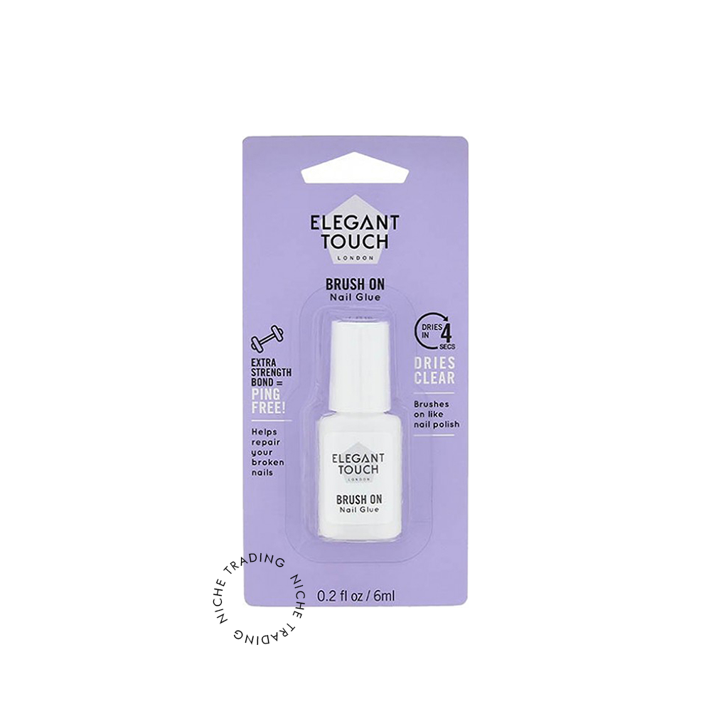Elegant Touch Brush On Glue Nail 6ml