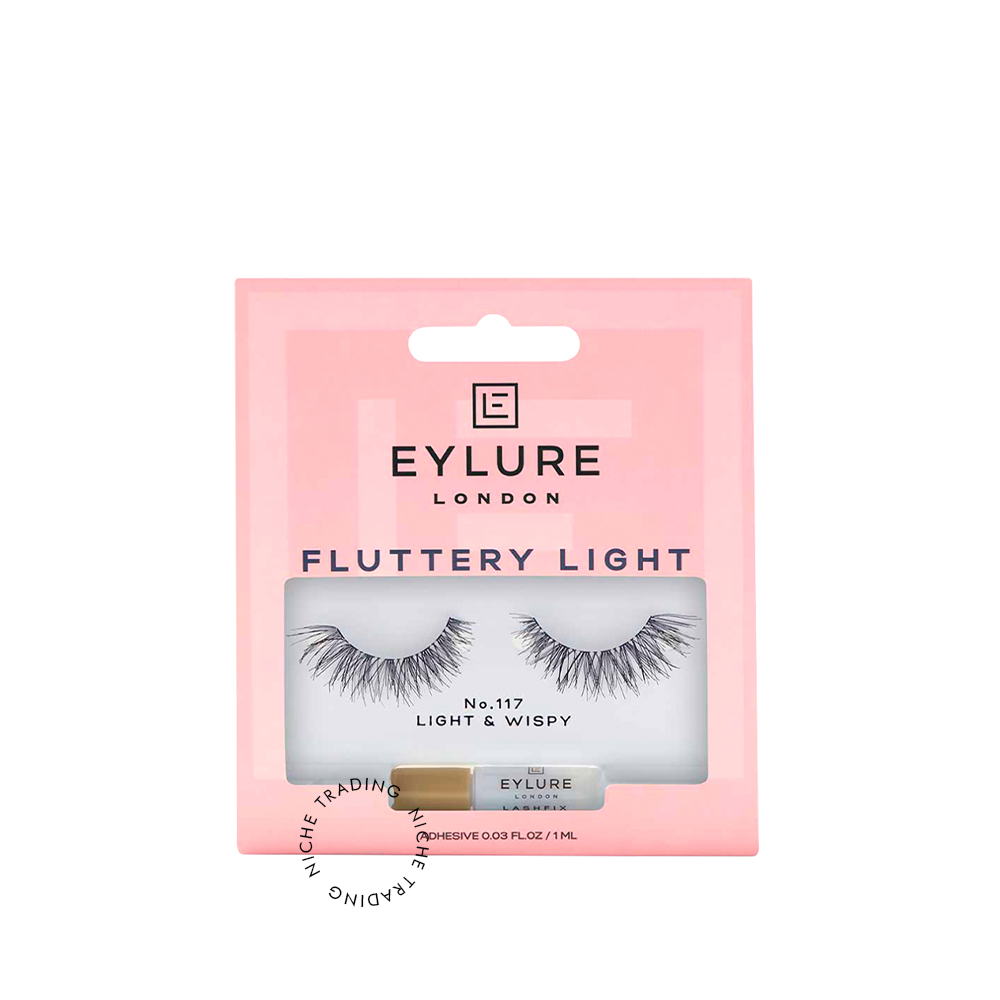 Eylure Fluttery Light Lashes 117 - Eylure | Niche Trading Qatar