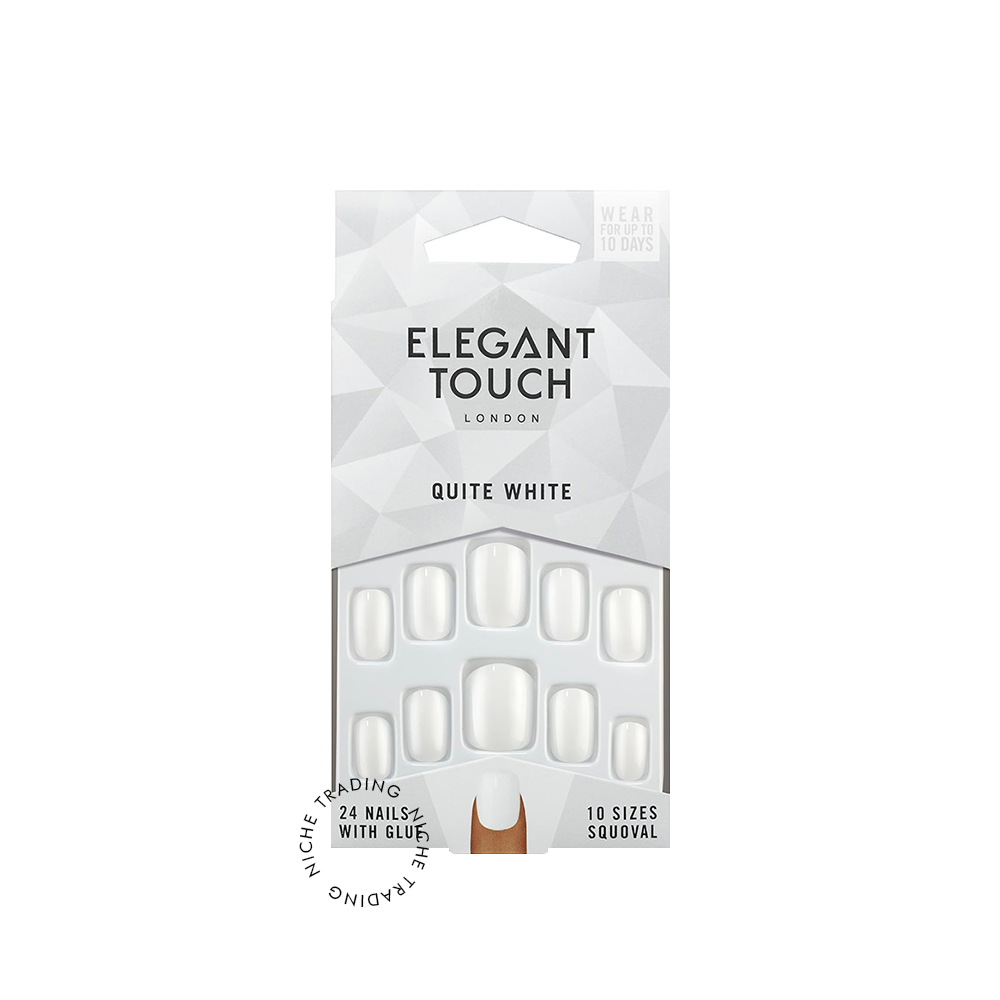Elegant Touch Quite White Nails