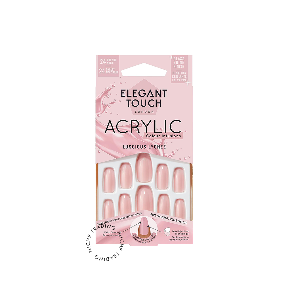 Elegant Touch Colour Acrylic Luscious Lychee
