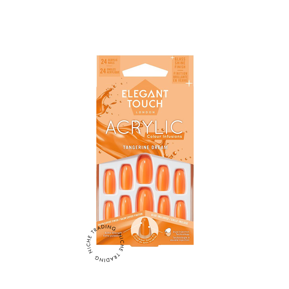 Elegant Touch Colour Acrylic Tangerine Dream - Elegant Touch | Niche Trading Qatar